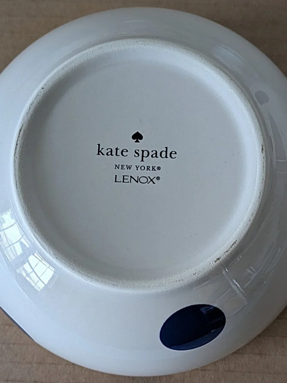 Kate Spade Deco Dot Cobalt Blue 6
